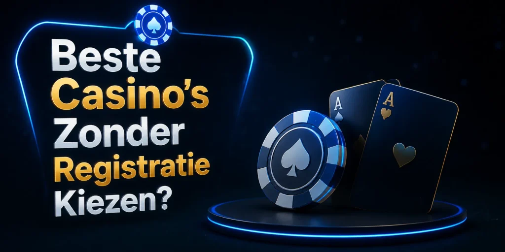 Beste Casino's Zonder Registratie Kiezen