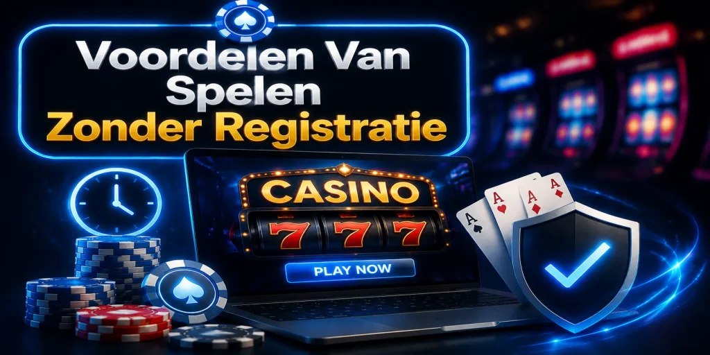 Voordelen Van Spelen Zonder Registratie