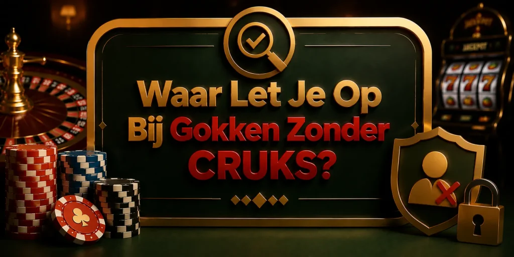 Waar Let Je Op Bij Gokken Zonder CRUKS